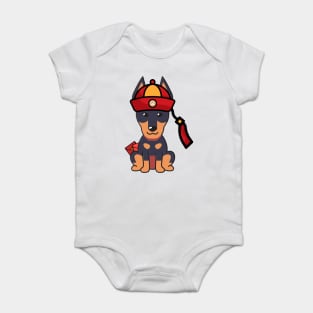 Alsatian Lunar New year Baby Bodysuit